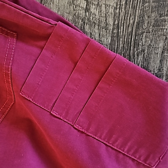 JA ANUU ruby red scrub pants XS - Picture 11 of 13